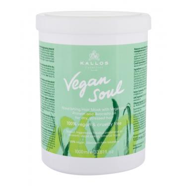 Kallos Cosmetics Vegan Soul Nourishing  1000Ml    Für Frauen (Hair Mask)