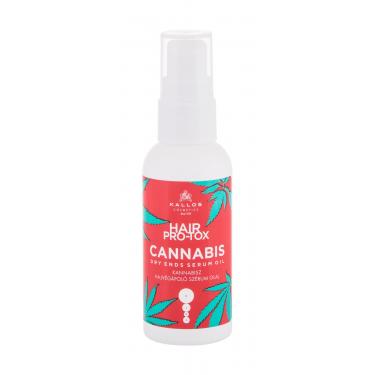 Kallos Cosmetics Hair Pro-Tox Cannabis Dry Ends Serum Oil  50Ml    Für Frauen (Hair Serum)