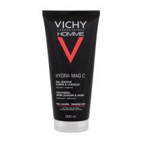 Vichy Homme Hydra Mag C  200Ml    Für Mann (Shower Gel)