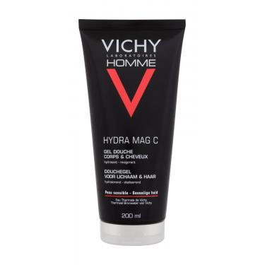 Vichy Homme Hydra Mag C  200Ml    Für Mann (Shower Gel)