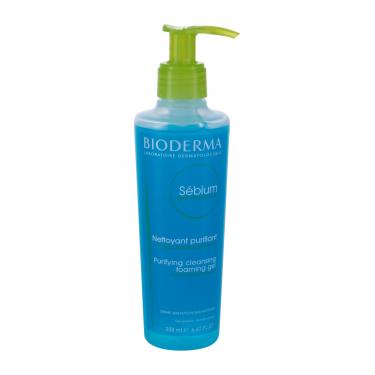 Bioderma Sébium Gel Moussant  200Ml   With Pump Für Frauen (Cleansing Gel)