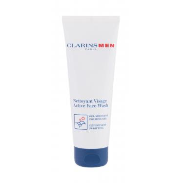 Clarins Men Active Face Wash  125Ml    Für Mann (Cleansing Mousse)