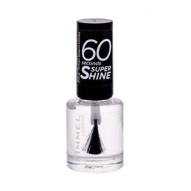 Rimmel London 60 Seconds Super Shine  8Ml 740 Clear   Für Frauen (Nail Polish)