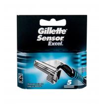Gillette Sensor Excel  1Pc  5Pcs Replacement Blades  Für Männer (Cosmetic)