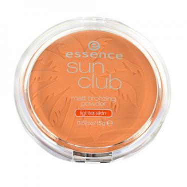 Essence Sun Club Matt Bronzing Powder  15G 02 Sunny   Für Frauen (Bronzer)