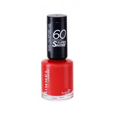 Rimmel London 60 Seconds Super Shine  8Ml 300 Glaston-Berry   Für Frauen (Nail Polish)