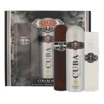 Cuba Black  Edt 100Ml + 100Ml Aftershave Lotion + 200Ml Deodorant 100Ml    Für Mann (Eau De Toilette)