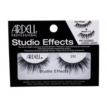 Ardell Studio Effects 231 Wispies  1Pc Black   Für Frauen (False Eyelashes)