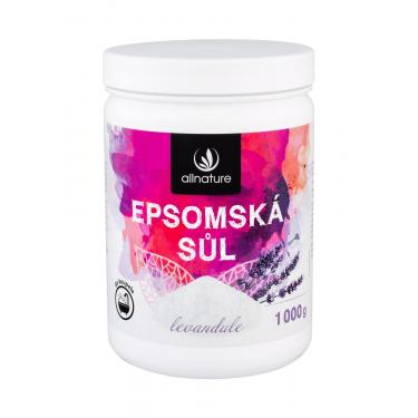 Allnature Epsom Salt Lavender  1000G    Unisex (Bath Salt)