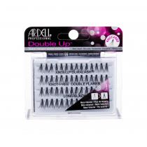 Ardell Double Up Duralash Knot-Free Double Flares  56Pc Long Black   Für Frauen (False Eyelashes)