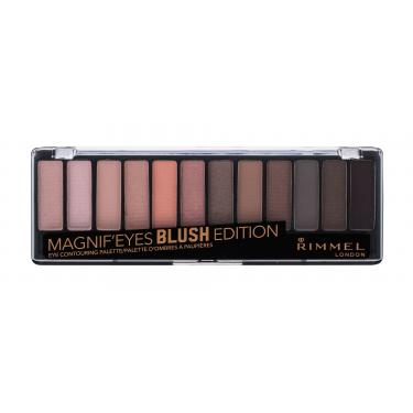 Rimmel London Magnif Eyes Contouring Palette  14,16G 002 Blush Edition   Für Frauen (Eye Shadow)