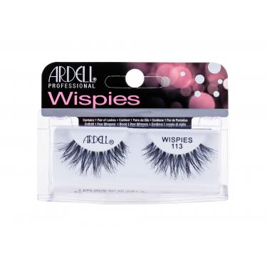 Ardell Wispies 113  1Pc Black   Für Frauen (False Eyelashes)