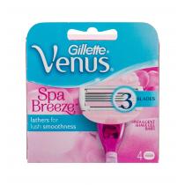 Gillette Venus Comfortglide  4Pc   Spa Breeze Für Frauen (Replacement Blade)