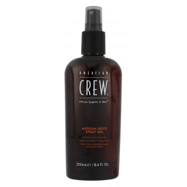 American Crew Classic Medium Hold Spray Gel  250Ml    Für Mann (Hair Gel)