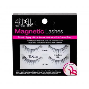 Ardell Magnetic Double 110  1Pc Black   Für Frauen (False Eyelashes)