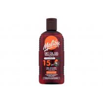 Malibu Dry Oil Gel  Spf15    200Ml Unisex (Sun Body Lotion) With Beta Carotene And Coconut Oil