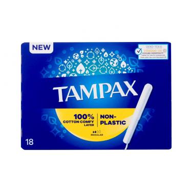 Tampax Non-Plastic      18Pc Für Frauen (Tampon) Regular