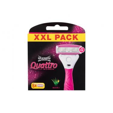 Wilkinson Sword Quattro For Women  1Balení  Für Frauen  (Replacement Blade)  