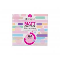 Dermacol Matt Control   100Pc    Für Frauen (Cleansing Wipes)