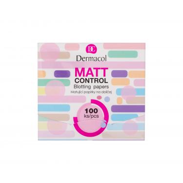 Dermacol Matt Control   100Pc    Für Frauen (Cleansing Wipes)