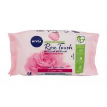 Nivea Rose Touch Micellar Wipes With Organic Rose Water  25Pc    Für Frauen (Cleansing Wipes)