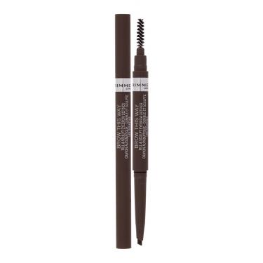 Rimmel London Brow This Way Fill & Sculpt  0,25G 002 Medium Brown   Für Frauen (Eyebrow Pencil)