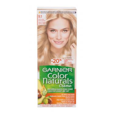 Garnier Color Naturals Créme  40Ml 9,1 Natural Extra Light Ash Blond   Für Frauen (Hair Color)