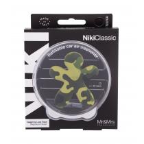Mr&Mrs Fragrance Niki   1Pc  Refillable Pine & Eucalyptus Unisex (Car Air Freshener)