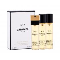 Chanel No.5   3X20Ml  Refill  Für Frauen (Eau De Toilette)