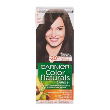 Garnier Color Naturals Créme  40Ml 4 Natural Brown   Für Frauen (Hair Color)