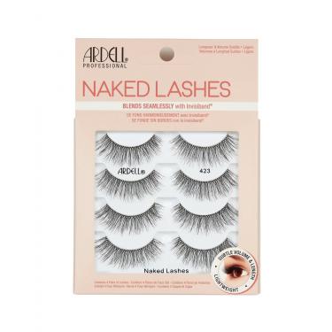 Ardell Naked Lashes 423  4Pc Black   Für Frauen (False Eyelashes)