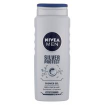 Nivea Men Silver Protect   500Ml    Für Mann (Shower Gel)