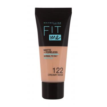 Maybelline Fit Me! Matte + Poreless  30Ml 122 Creamy Beige   Für Frauen (Makeup)