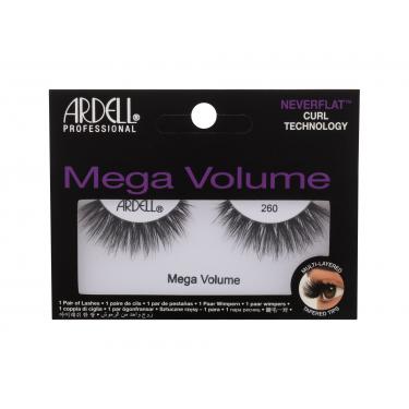 Ardell Mega Volume 260  1Pc Black   Für Frauen (False Eyelashes)