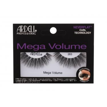 Ardell Mega Volume 263  1Pc Black   Für Frauen (False Eyelashes)