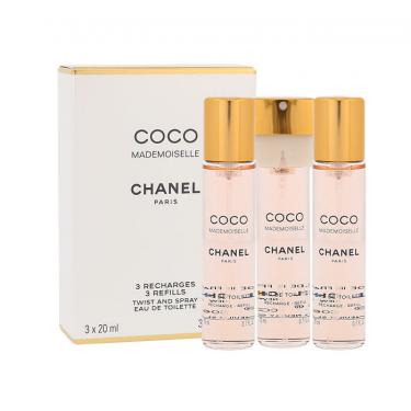 Chanel Coco Mademoiselle   3X20Ml  Refill  Für Frauen (Eau De Toilette)