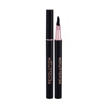 Makeup Revolution London Flick And Go   1,2Ml Black   Für Frauen (Eye Line)