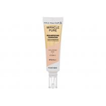 Max Factor Miracle Pure Skin-Improving Foundation  30Ml 32 Light Beige  Spf30 Für Frauen (Makeup)