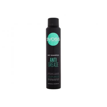 Syoss Anti Grease Dry Shampoo 200Ml  Für Frauen  (Dry Shampoo)  