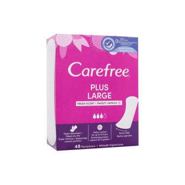 Carefree Plus      48Pc Für Frauen (Pantyliner) Large Fresh Scent