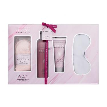 The Indulgent Bathing Co. Serene Moments Perfect Pamper Set 300Ml Relaxing Bath Foam Bergamot, Lime & Patchouli 300 Ml + Soothing Foot Lotion Bergamot, Lime & Patchouli 100 Ml + Satin Sleep Mask 1 Pc + Luxury Socks 1 Pair Für Frauen  Extra(Bath Foam)  