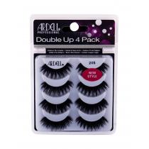 Ardell Double Up 205  4Pc Black   Für Frauen (False Eyelashes)