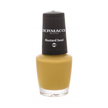 Dermacol Nail Polish Mini  5Ml 06 Mustard Seed  Autumn Limited Edition Für Frauen (Nail Polish)