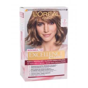 L'Oréal Paris Excellence Creme Triple Protection  48Ml 7 Natural Blonde   Für Frauen (Hair Color)