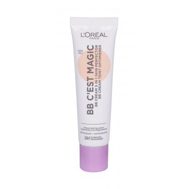 L'Oréal Paris Wake Up & Glow Bb C´Est Magic  30Ml Light  Spf20 Für Frauen (Bb Cream)