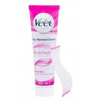 Veet Silk & Fresh Normal Skin  100Ml    Für Frauen (Depilatory Product)