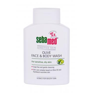 Sebamed Sensitive Skin Face & Body Wash  200Ml   Olive Für Frauen (Liquid Soap)