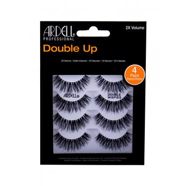 Ardell Double Up Wispies  4Pc Black   Für Frauen (False Eyelashes)