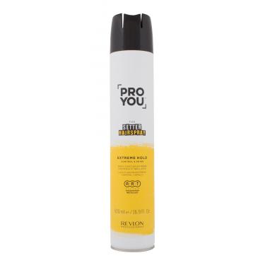 Revlon Professional Proyou The Setter Hairspray  500Ml   Extreme Hold Für Frauen (Hair Spray)