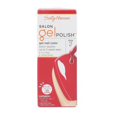 Sally Hansen Salon Gel Polish Step 2  7Ml 220 Red My Lips   Für Frauen (Nail Polish)